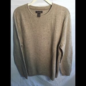 Tasso Elba oatmeal colored sweater